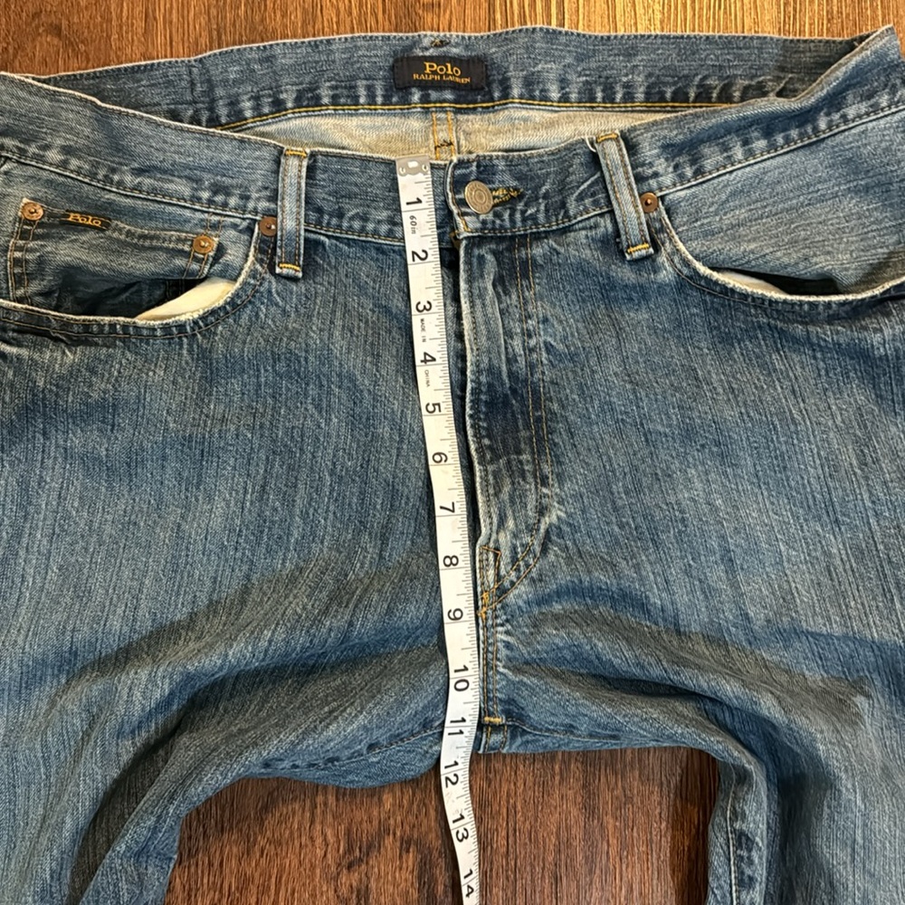 Men’s Polo Ralph Lauren Medium Wash Jeans. 34 inch waist. - Picture 3 of 7